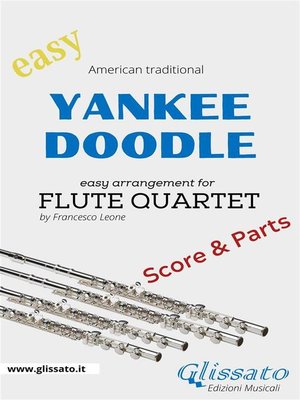 cover image of Yankee Doodle--Easy Flute Quartet (score & parts)